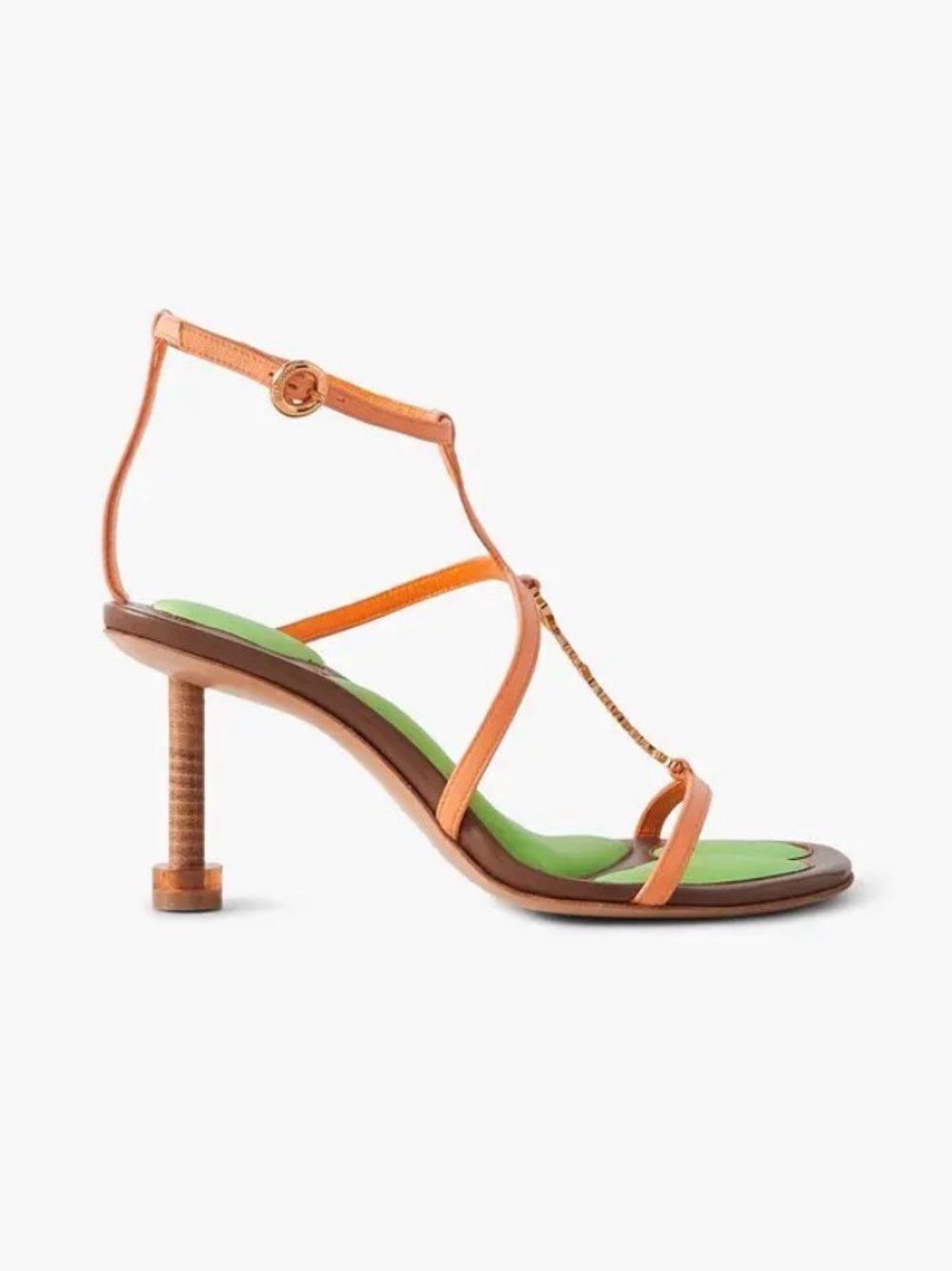 Jacquemus 'Pralu' sandals 37 : like New - Picture 4 of 15